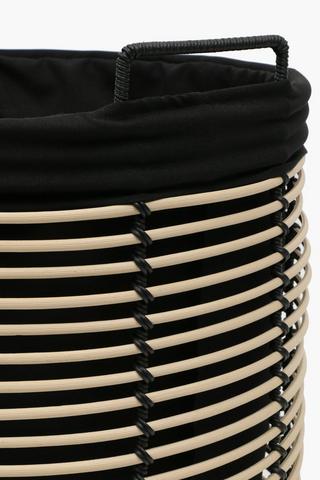 Kwezi Laundry Basket, 40cm Round