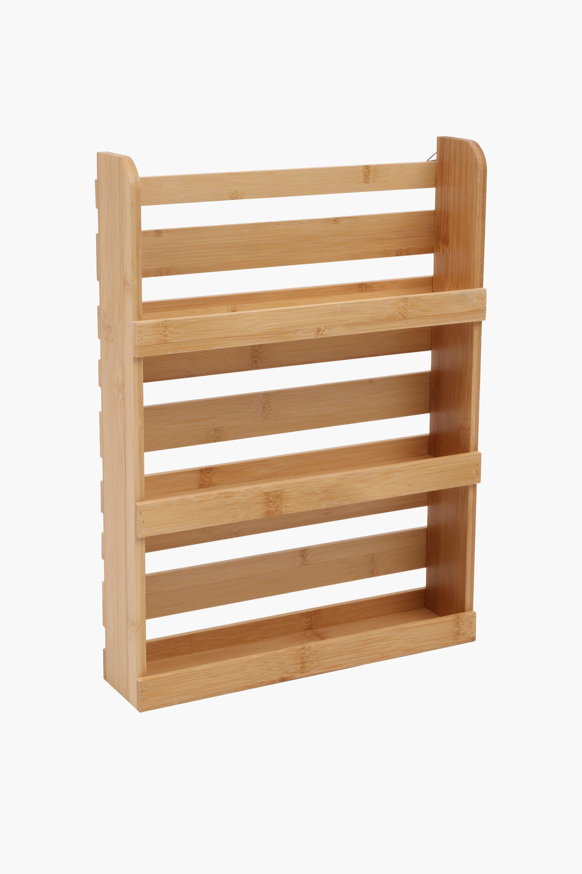 Bamboo Spice Rack