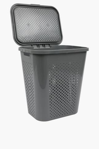85l Dotted Laundry Basket, L55xw44xh59cm