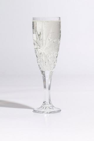 4 Paris Champagne Flutes