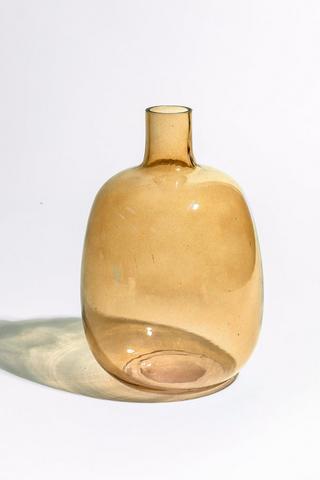 Corozal Glass Vase, 17x25cm