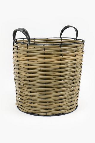 Woven Laundry Basket Extra Large, W56xh56cm