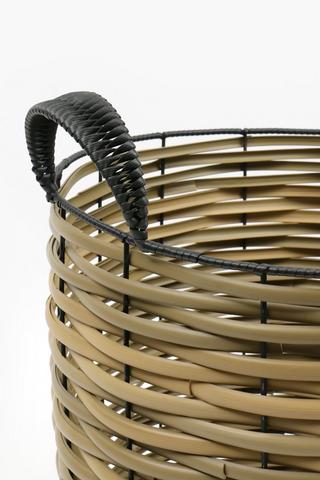 Woven Laundry Basket Extra Large, W56xh56cm