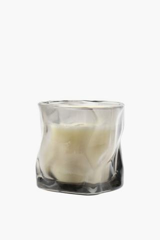 Curved Glass Candle