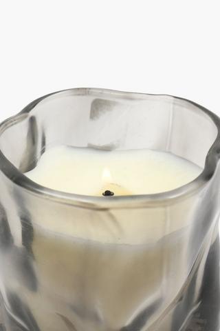 Curved Glass Candle