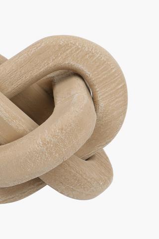Moxxi Wood-look Chain Decor, 15cm