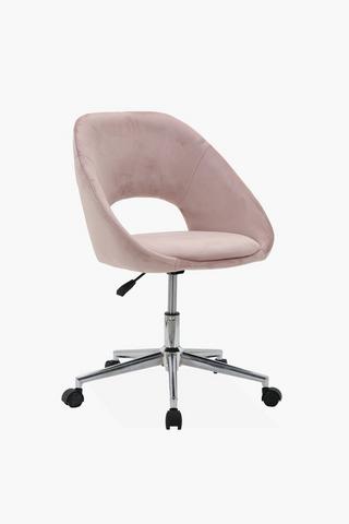 Velvet Office Chair