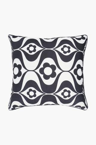 Premium Printed Selby Feather Scatter Cushion, 60x60cm