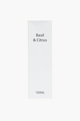 Basil And Citrus Diffuser, 100ml