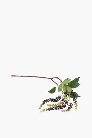 Hanging Berry Single Stem, 86cm