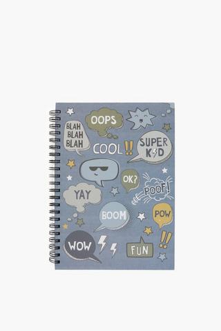 Rigby Slogans Notebook A4