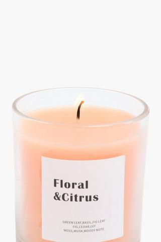Floral And Citrus Candle, 230g