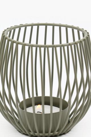 Cage Tealight Holder, 9x9cm