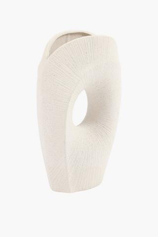 Coral Textured Vase, 17x28cm