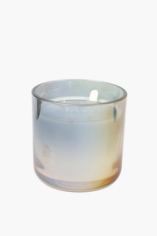 Iridescent Glass Candle, 830g