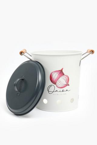 Galvanised Onion Storage Box