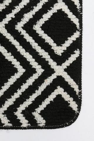 Jacquard Geometric Door Mat, 40x60cm