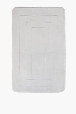 Embossed Foam Bath Mat Large, 50x80cm