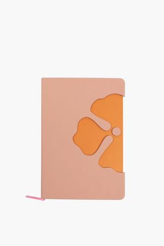 Cut Out Flower Notebook A5