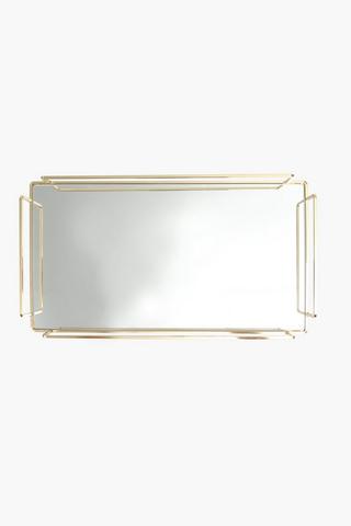 Rio Mirror Tray, 22x40cm