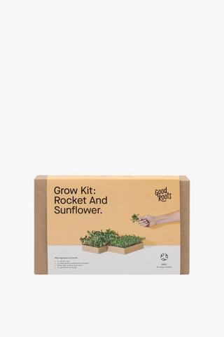 Microgreens Grow Kit: Rocket And Sunflower