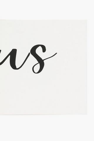 Blended And Blessed Wooden Sign, 30x70cm