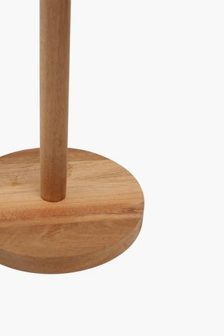 Acacia Paper Towel Holder