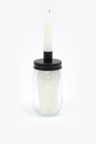 Mason Jar Candle Storage, 11x15cm