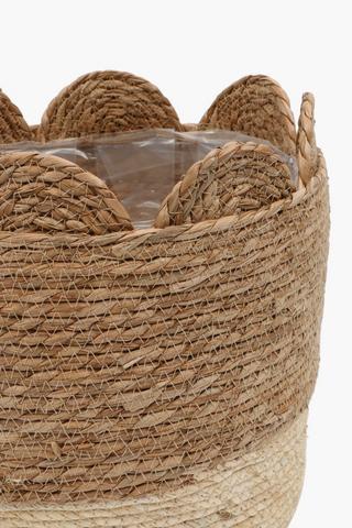 Just Crown Basket Planter, 36x34cm