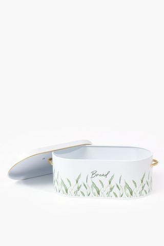 Metal Leaf Bread Bin