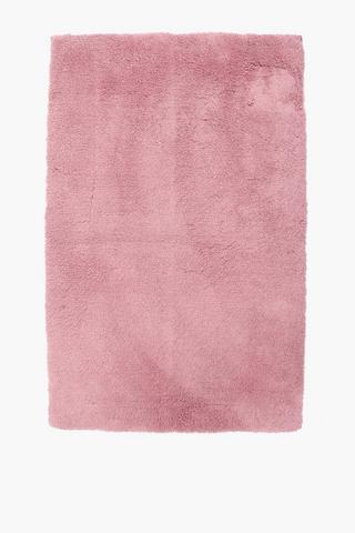 Microfibre Plush Shaggy Memory Foam Bath Mat, 50x80cm