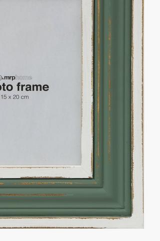 Two Tone Distressed Frame, 15x20cm