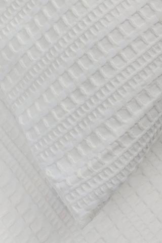 2 Pack Waffle Knit Standard Pillowcases