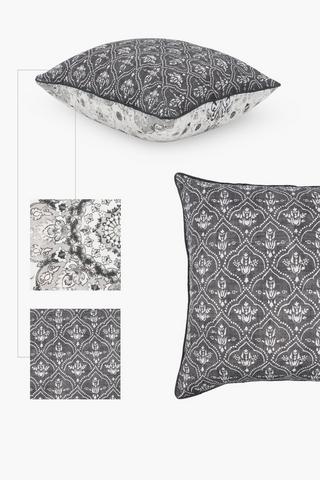 Premium Printed Mandala Feather Scatter Cushion, 60x60cm