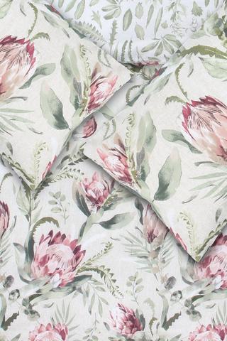 Polycotton Wetherby Protea Duvet Cover Set