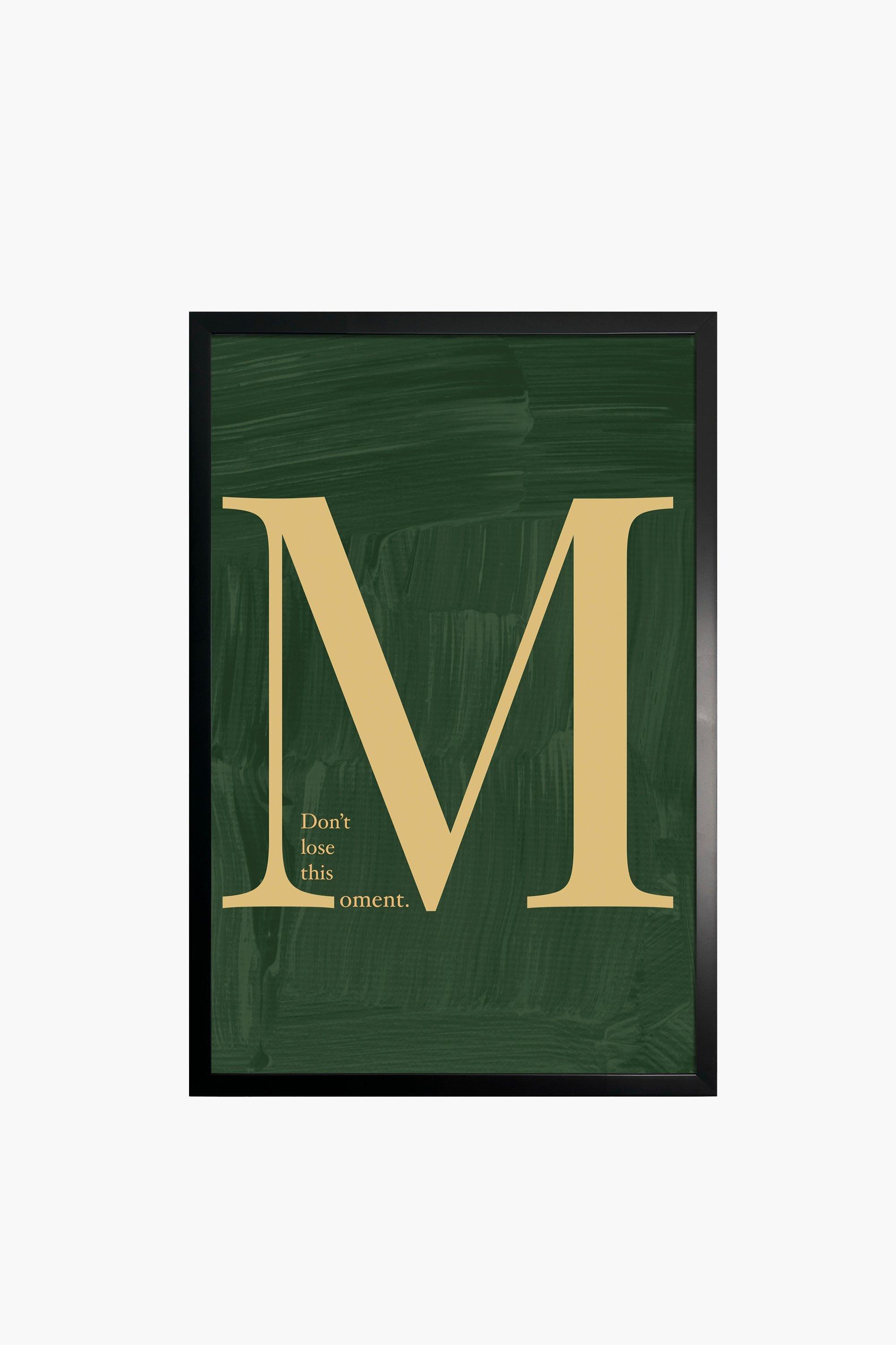 Framed Moments Script, 40x60cm