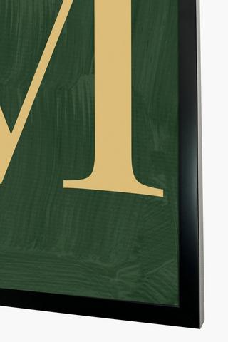 Framed Moments Script, 40x60cm