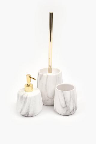 Dolomite Abstract Glass Toilet Brush