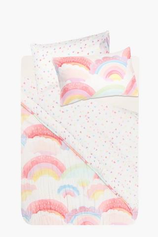 Soft Touch Hava Rainbow Reversible Comforter Set