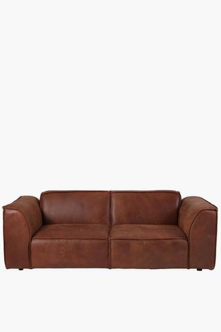 Lucca Leather 3 Seater Sofa