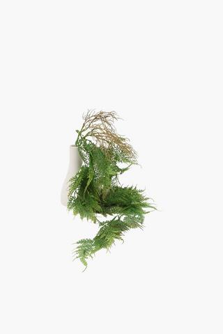 Hanging Forest Fern Single Stem, 117cm