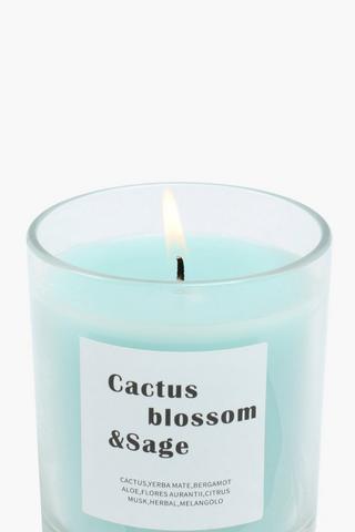 Cactus Blossom And Sage Candle, 230g