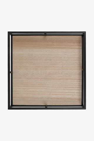 Denver Square Decor Tray, 33cm