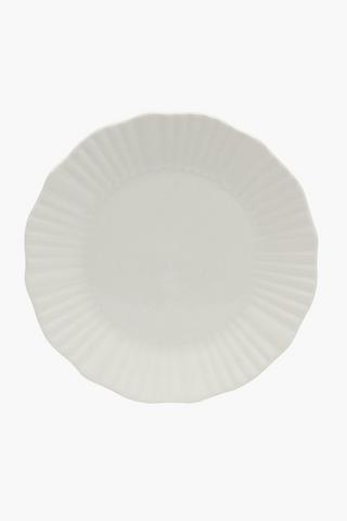 Ceramic Petal Dinner Plate