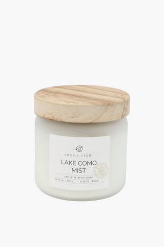 Lake Como Glass Candle, 395g