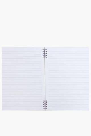 Floral Soft Cover Notebook A4