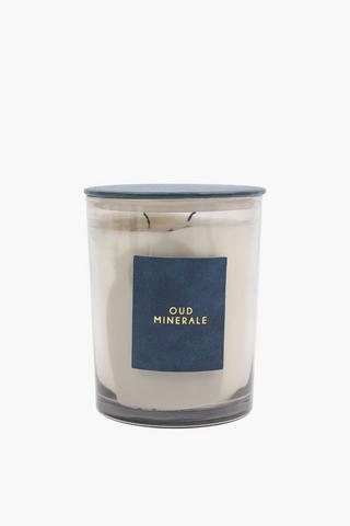 Oud Minerale Scented Candle, 460g