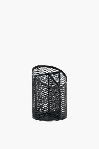 Metal Mesh Pen Holder