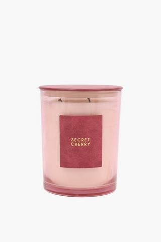 Secret Cherry Scented Candle, 460g