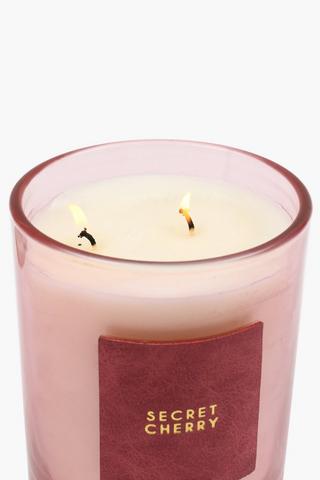 Secret Cherry Scented Candle, 460g
